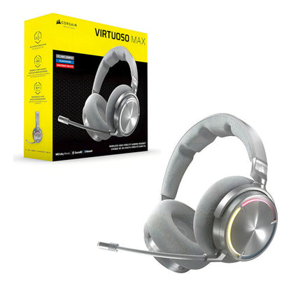 Corsair Audífonos Gamer Ca-9011373-ww, Usb, Plata Silver