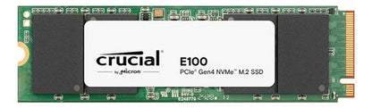 Ssd Crucial Ct2000e100ssd8 Nvme, 2tb, M.2, Pci Express 4.0 Verde