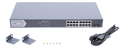 Switch Hikvision Gigabit Ethernet Ds-3e1518p-si 8.000 Entrad