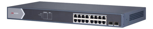 Switch Hikvision Gigabit Ethernet Ds-3e1518p-si 8.000 Entrad