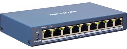 Switch Hikvision Fast Ethernet Ds-3e1309p-ei/m 30w, 3.6 Gbit