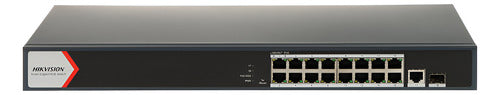 Switch Hikvision Ds-3e1518p-ei/m, 16 Puertos 16 X Poe Activo