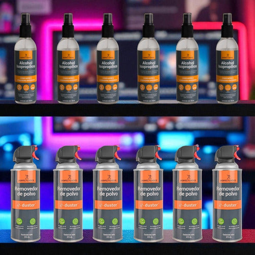 Kit Limpiador De Pantalla, Alcohol Isopropilico