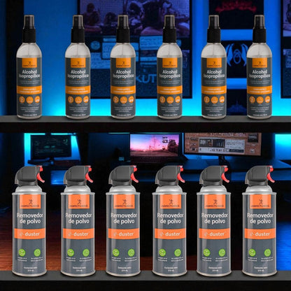 Kit Limpiador De Pantalla, Alcohol Isopropilico