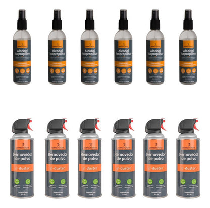 Kit Limpiador De Pantalla, Alcohol Isopropilico