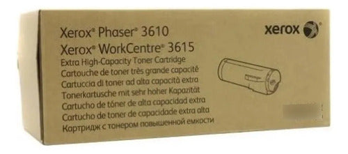 Tóner Xerox 106r02732 Alto Rendimiento Negro, 25.300 Páginas Negro