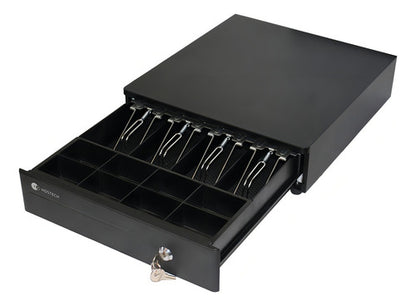 Cajon Dinero Hostech Ht-300 4 Billetes 8 Monedas Rj11 Negro Negro