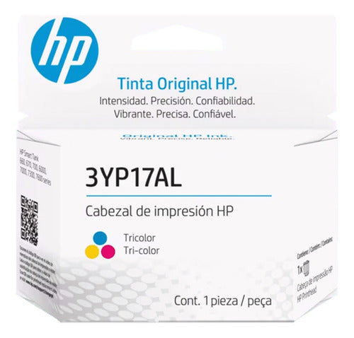 Hp 3yp17al Cabezal Tricolor Smart Tank 660 670 700 Series