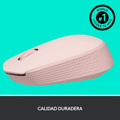 Mouse Logitech M170- 910-006862 Inalámbric Óptico Color Rosa Rosa