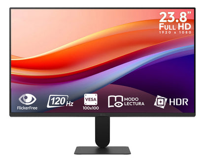 Monitor LG 24u411a-b Lcd 23.8 , Fhd, 120hz, Hdmi Negro Negro