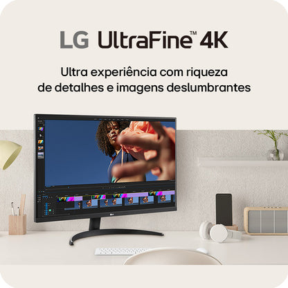 Monitor LG Ultrafine Uhd De 32   60 Hz 4k Ur500k-b.awzm Negro