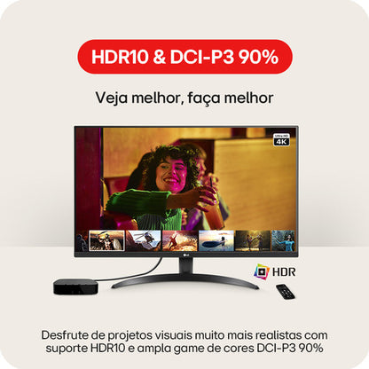 Monitor LG Ultrafine Uhd De 32   60 Hz 4k Ur500k-b.awzm Negro