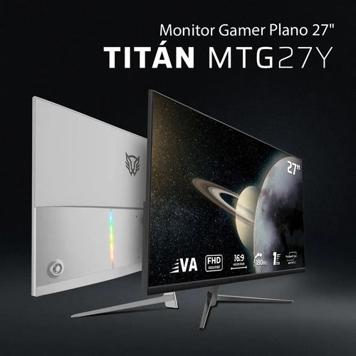 Monitor Gamer Balam Rush Mtg27y Led 27  Fhd 180hz Negro