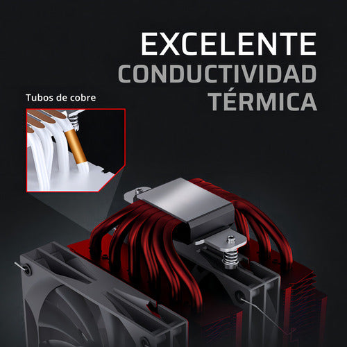 Disipador Cpu Balam Rush Heliux Expert Hex90 120mm 2000rpm