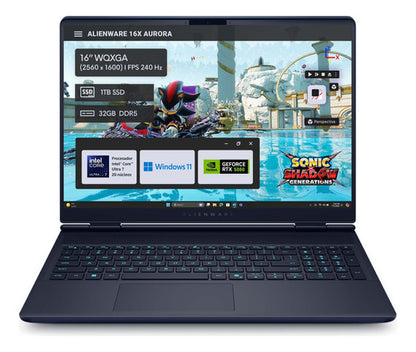 Laptop Alienware Ac16251 16  Ultra 7 255hx Rtx 5060 32gb 1tb Negro