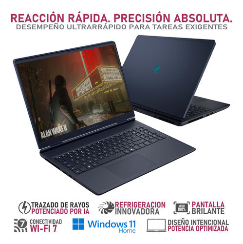 Laptop Gamer Dell Aurora 16 2560x1600p Core 7 240h Rtx 5050