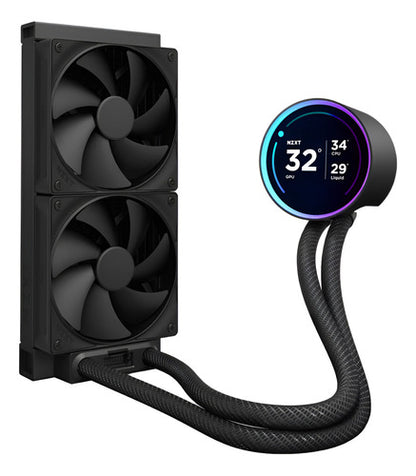 Enfriamiento Liquido Nzxt Kraken Elite 240 Negro Rl-kn24e-b2 Led Sin Rgb