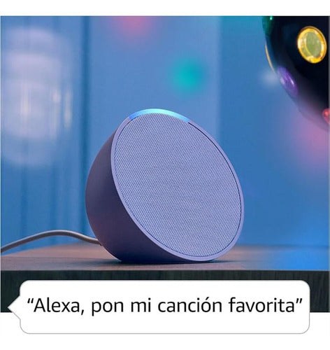 Amazon Echo Pop Con Asistente Virtual Alexa Color Negro Negro