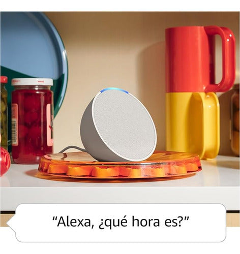 Amazon Echo Pop Con Asistente Virtual Alexa Color Negro Negro