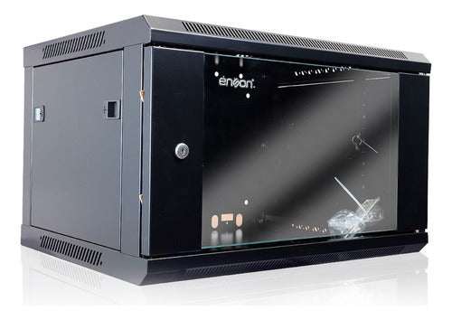 Gabinete Para Pared Metalico Enson Ens-rkgb6u 600x450mm Negro