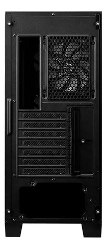 Gabinete Msi Mag Forge 321r Airflow, Midi-tower 4 Vent Negro Negro