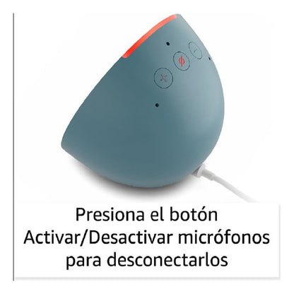 Amazon Echo Pop Con Asistente Virtual Alexa Midnight Teal Azul Petróleo