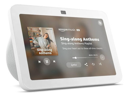 Amazon Echo Show 8 Gen 3 Asistente De Voz 8  Hd, Blanco Glacier White