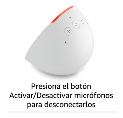 Amazon Echo Pop Con Asistente Virtual Alexa Glacier White Blanco