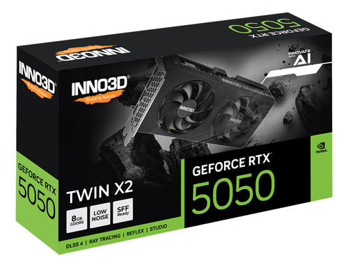 Tarjeta De Video Inno3d Nvidia Geforce Rtx 5050, 8gb Gddr6