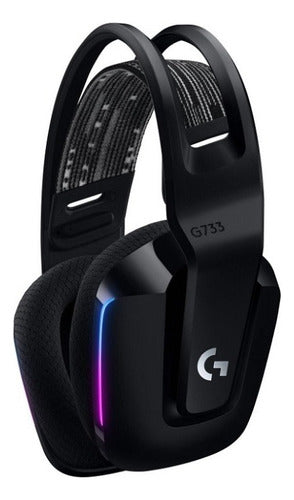 Logitech Audífonos Gamer G733 7.1 Ps4/pc Inalámbrico Negro