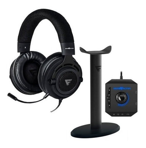 Game Factor Audífonos Gamer Hsg601 7.1, Alámbrico, 2m 3.5mm