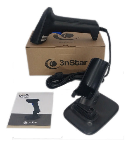 Lector De Códigos De Barras 3nstar Sc415 2d Usb Negro