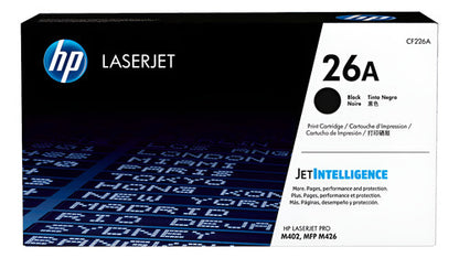 Tóner Hp 26a Negro Original, 3100 Páginas Cf226a