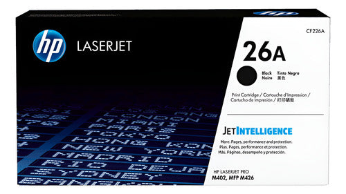 Tóner Hp 26a Negro Original, 3100 Páginas Cf226a