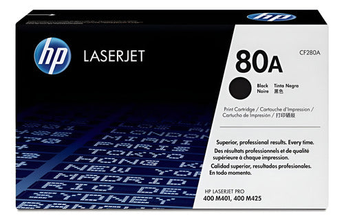 Tóner Hp 80a Negro Original, 2700 Páginas