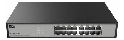 Switch Netis St3116gs, 16 Puertos Gigabit Ethernet 32 Gbit/s