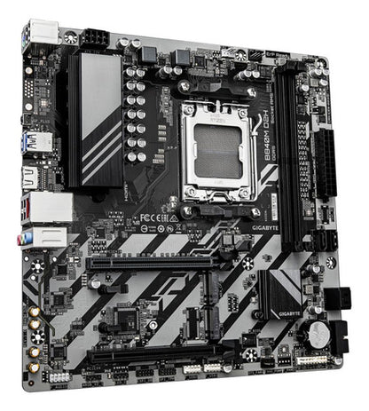 Tarjeta Madre Gigabyte B840m D2h Am5 128gb Ddr5 Micro-atx Negro