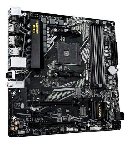 Tarjeta Madre Gigabyte B550m Ds3h Ac Am4 128gb Ddr4 Negro