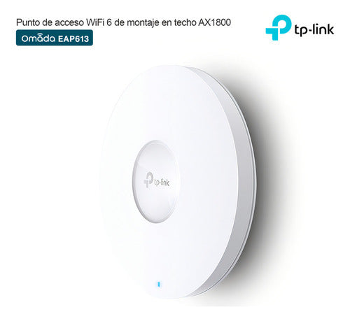 Access Point Tp-link De Banda Dual Eap613 1800 Mbit/s Rj-45