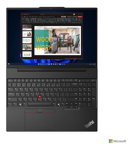 Laptop Lenovo Thinkpad E16 Gen 2, 16  Fhd Ultra 5 125h, 16gb Negro