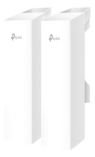 Tp-link Omada Eap215-bridge Kit, Puente Inalámbrico Punto A Punto De 5 Ghz 867 Mbps, Punto De Acceso De Largo Alcance Para Interiores Y Exteriores