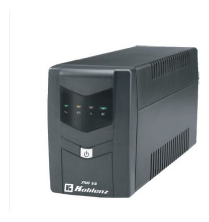 No Break Koblenz 7516 Usb/r 750va 450w 6 Contactos 75 Min Color Negro