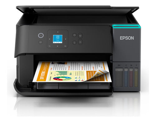 Multifuncional Epson Ecotank L4360, Color, Inyección Tinta