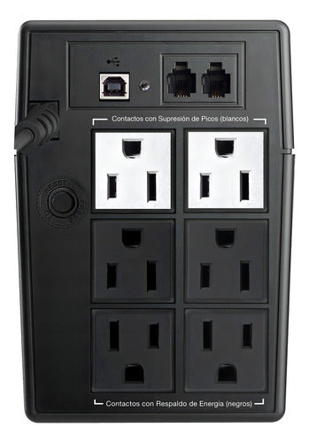 No Break Koblenz 5516 Usb/r 550va/330w 6 Cont(00-4259-00-8)