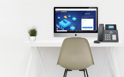 Grandstream Teléfono Ip Con Pantalla 2.21  3 Líneas, Altavoz