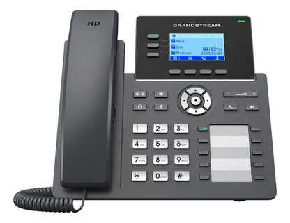 Grandstream Teléfono Ip Con Pantalla 2.21  3 Líneas, Altavoz