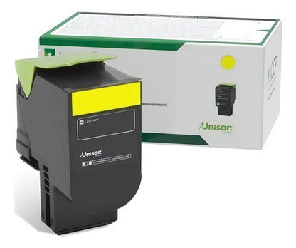 Tóner Lexmark 78c40y0 Amarillo, 1.400 Páginas