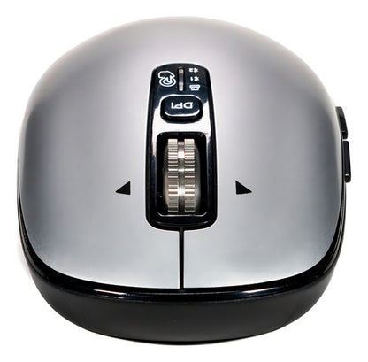Mouse Naceb Óptico Ls1, Inalámbrico, Bluetooth 3.200dpi Gris