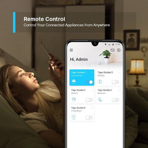 Mini Enchufe Inteligente Tp-link Tapo P100 Wi-fi Smart Plug
