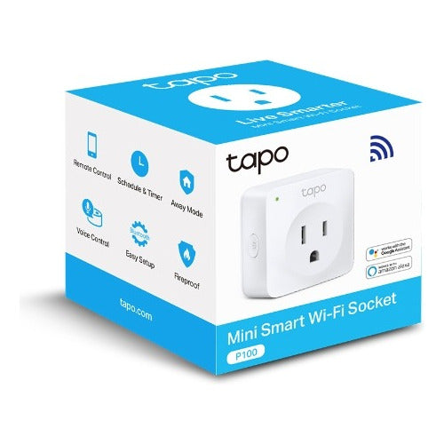 Mini Enchufe Inteligente Tp-link Tapo P100 Wi-fi Smart Plug